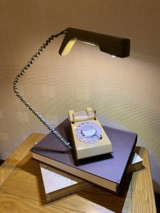Vingate Trim Phone converted into an LED Table Lamp